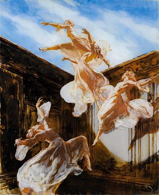 Young ladies dancing