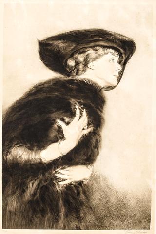 Woman in Fur
