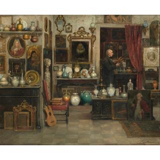 The antiques seller