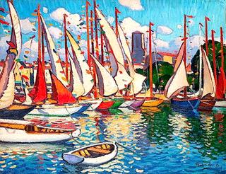 Sailboats at the Port of Rochelle