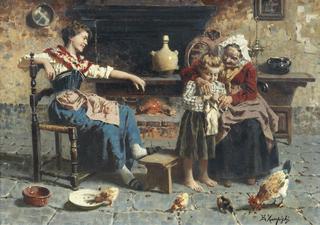 The Knitting Lesson