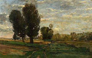 Auvers, The Plum Trees