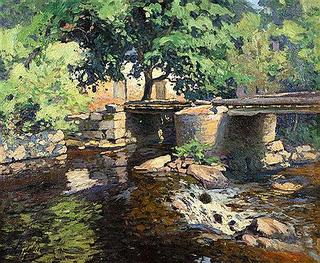 The Bridge at Folie, Summer, Crozant