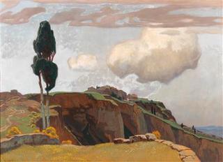 Landscape near Volterra