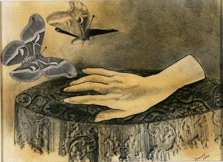 A Small Alabaster Hand
