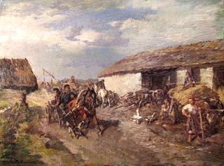 Estonian village road