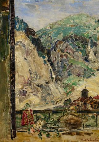 Mountain Landscape with Church