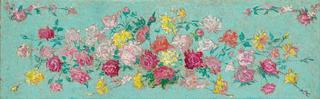Esquisse de fleurs pour les Gobelins
