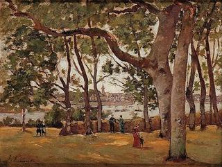 Promenade in Park, Brittany