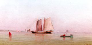 Misty Morning in New York Bay