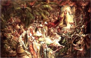 Homage to the queen of the fairies
