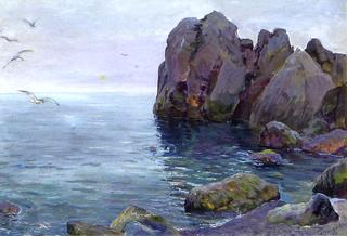 Rocks with Seaguls