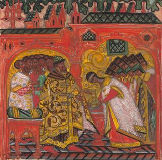 Betrothal of the Tsar Alexei Mikhailovich and Natalia Naryshkina