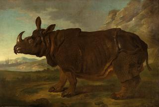 Clara the Rhinoceros in Paris