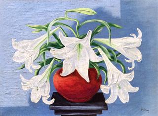 Vase of Lilies