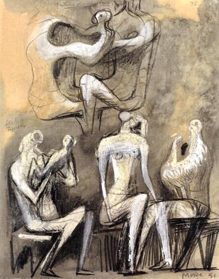 Seated Figures