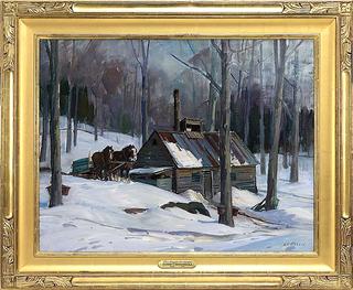 Sugar Shack and a Team of Horses