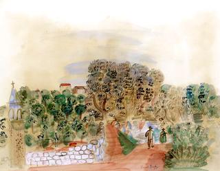 Olive Trees and Chapel