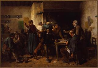 Interior with Soldiers