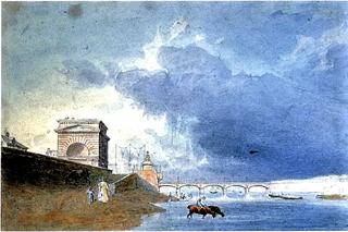 Vue de la Seine, Barrière de Passy