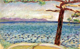 The Solitary Pine, By the Sea (study)