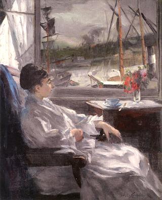 Eva Gonzalès at Dieppe