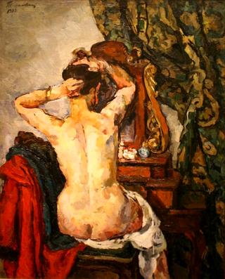Woman at the Mirror