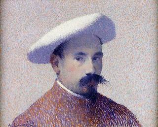 Self-Portrait in a White Beret