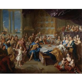 The feast of Dido and Aeneas