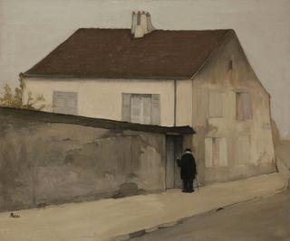 Old Man entering his House