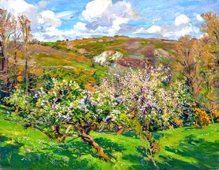Gwendreath in blossom, Cornwall