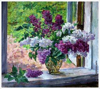 Lilacs on the Window