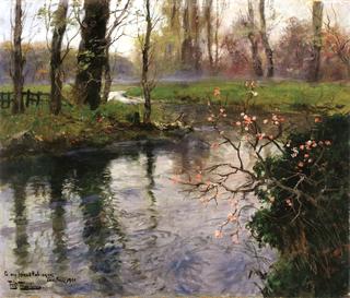 A Stream in Springtime