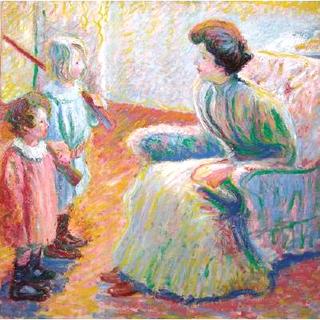 Suzanne Hoschedé Butler and her Children