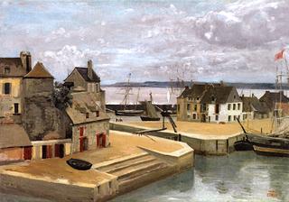 Honfleur, Houses on the Docks