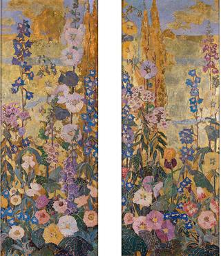 Flower Border (a pair)