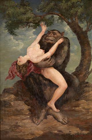 Devil Abducting a Beauty