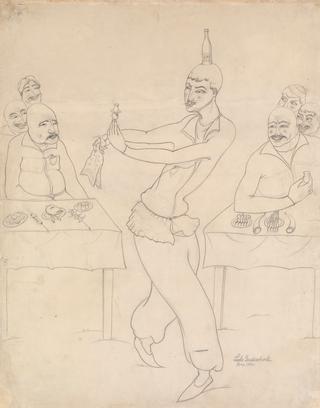 Magician in a Café
