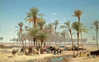The oasis, Biskra