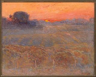 Sunset over the Vineyards