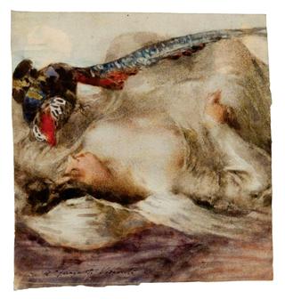 Young woman with a bird
