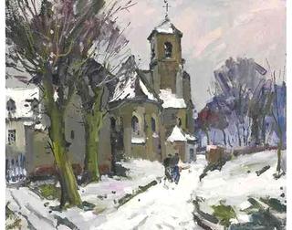 Church of Boussy Saint Antoine in Seine et Oise