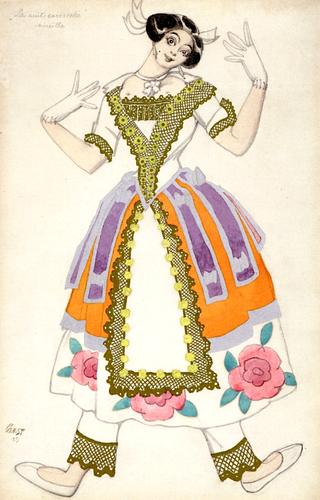 Costume Design for 'La nuit ensorcelée'/ MIreille