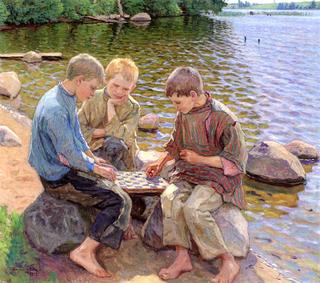 On the Banks of the Lake