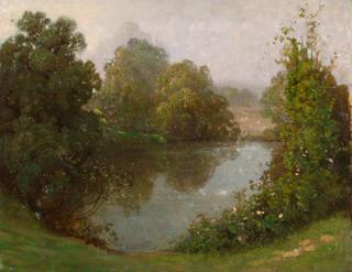 Trees by a Lake
