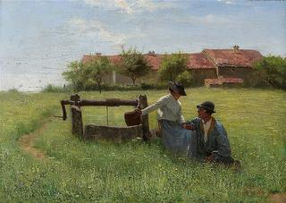 Lovers near the Well