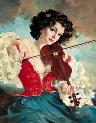 The gypsy fiddler