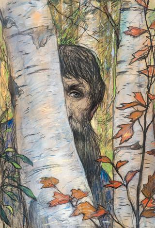 In the Birch Grove