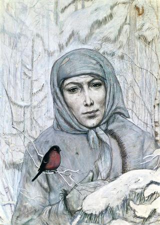 Woman in the Forest