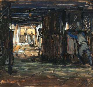 Mine shaft in Silesian Ostrava